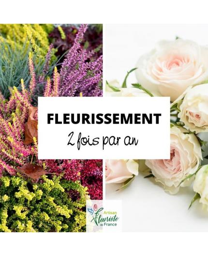 Fleurissement funéraire x2