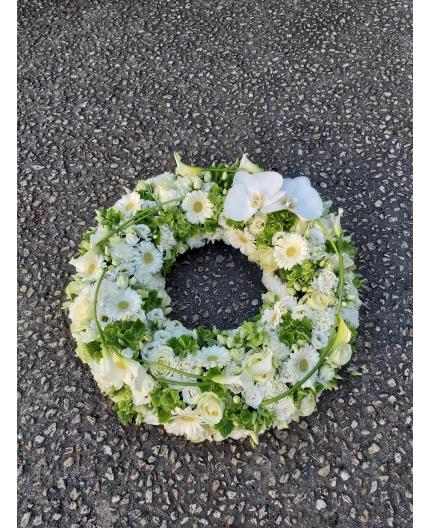 Couronne blanc/vert