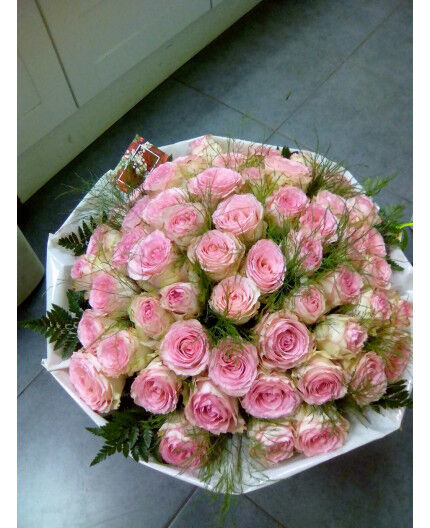 Bouquet de roses rose