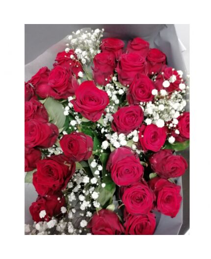 Bouquet de roses rouges 