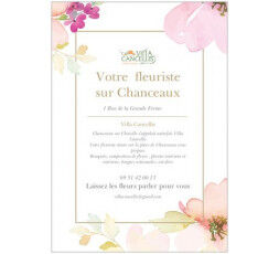 Carte Cadeau Composition Florale