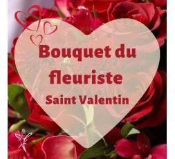 Bouquet du fleuriste Saint Valentin